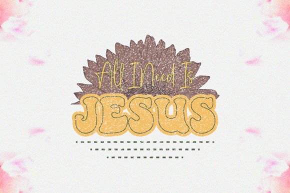 All I Need is Jesus Sublimation Crafts