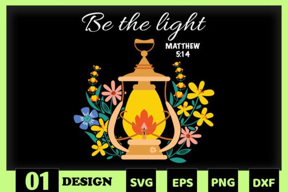 Be the Light Jesus Floral Crafts
