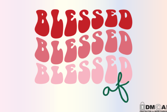Blessed Svg, Christian Inspirational Png and Print Templates