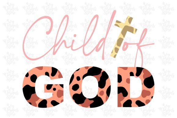 Child of God Jesus Sublimation Svg