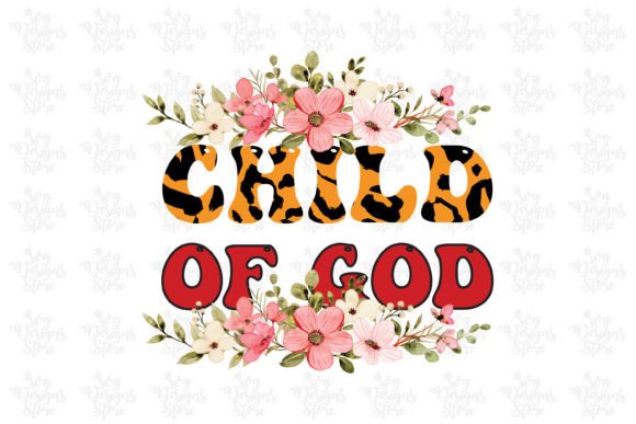 Child of Gods Jesus Sublimation Svg