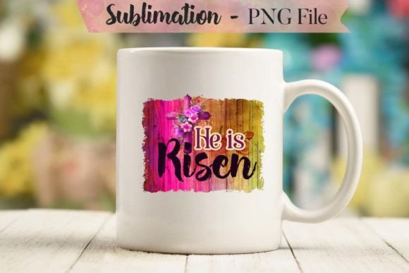 Christian Sublimation He is Risen Crafts
