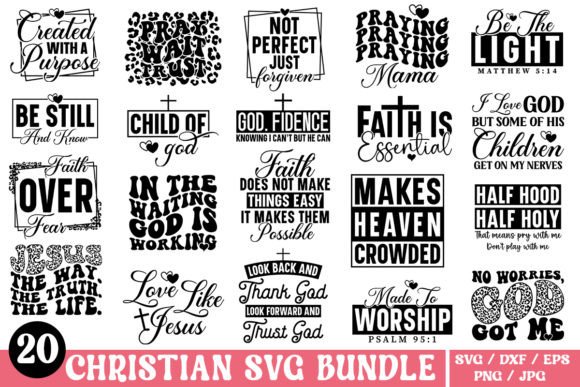 Christian Svg, Religious Svg, Bible Verse