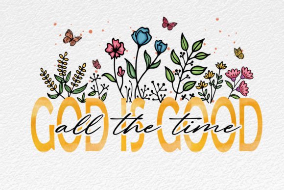 God is Good Christian Sublimation Crafts