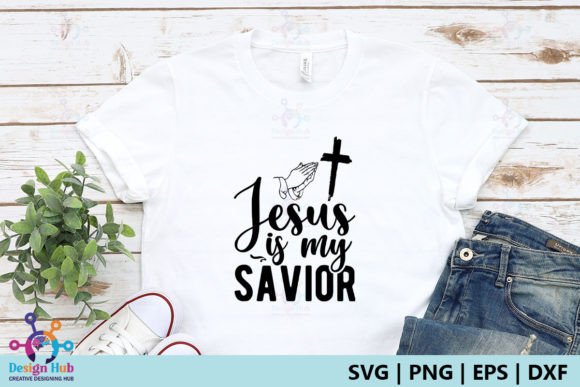 Jesus is My Savior SVG for Crafts Projects