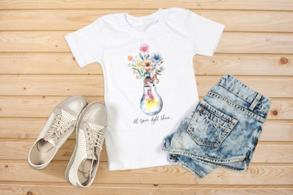 Let Your Ligh Shine Christian Floral