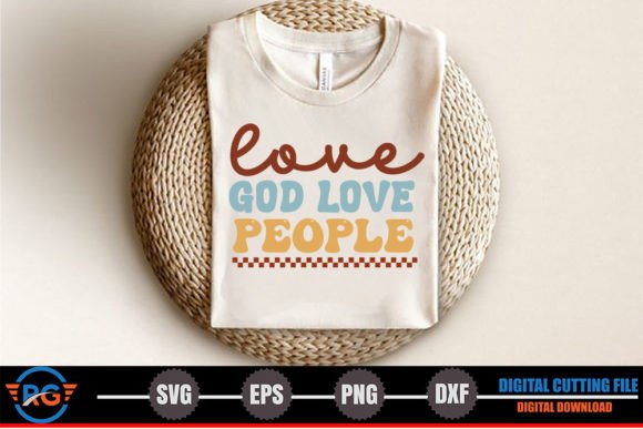 Love God Love People – Retro Christian Crafts