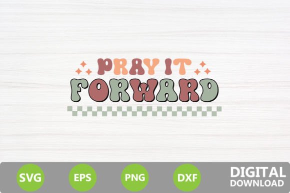 Pray It Forward - Jesus Christian Retro & Crafts